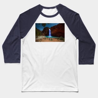 Havasu Falls light painting at night Baseball T-Shirt